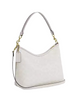 Coach Laurel Shoulder Bag In Signature Canvas White Chalk