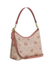 Coach Laurel Shoulder Bag In Signature Canvas With Floral Print Sand 