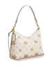 Coach Laurel Shoulder Bag With Floral Print Chalk