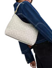 Coach Laurel Shoulder Bag With Signature Rivets Chalk
