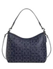Coach Laurel Shoulder Bag With Signature Rivets True Navy
