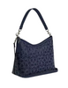 Coach Laurel Shoulder Bag With Signature Rivets True Navy