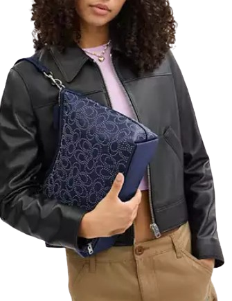 Coach Laurel Shoulder Bag With Signature Rivets | Brixton Baker Coach Laurel Shoulder Bag With Signature Rivets | Brixton Baker
