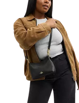 Coach Laurel Small Shoulder Bag Black