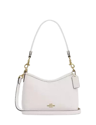 Coach Laurel Small Shoulder Bag Chalk