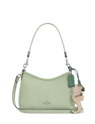 Coach Laurel Small Shoulder Bag With Seahorse Charm