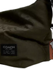 Coach Leo Crossbody In Signature Nylon Dark Moss