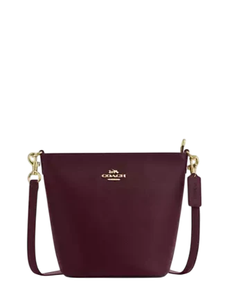 Coach Logan Duffle Bag Dark Wine