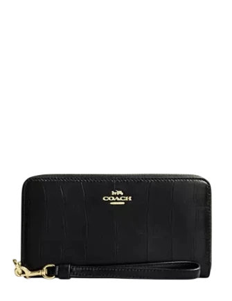 Coach Long Zip Around Wallet