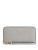 Coach Long Zip Around Wallet Dove Grey
