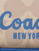 Coach Long Zip Around Wallet In Signature Canvas With Coach Graphic Sand Pacific Bright Mineral