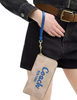 Coach Long Zip Around Wallet In Signature Canvas With Coach Graphic Sand Pacific Bright Mineral