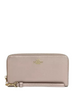 Coach Long Zip Around Wallet Light Champagne
