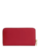 Coach Long Zip Around Wallet Poppy