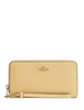 Coach Long Zip Around Wallet Vanilla
