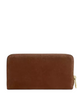 Coach Long Zip Around Wallet Warm Brown