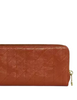 Coach Long Zip Around Wallet With Quilting Cinnamon