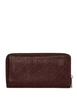 Coach Long Zip Around Wallet With Quilting Maple