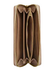 Coach Long Zip Around Wallet With Signature Canvas  Dark Natural 