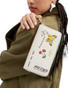 Coach Long Zip Around Wallet With Sketch Print Chalk 