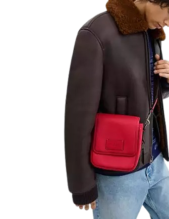 Coach Lucas Crossbody Bag Bold Red