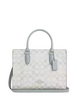 Coach Maggie Small Tote Bag In Pretty Signature Canvas Chalk Blue