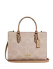 Coach Maggie Small Tote Bag In Signature Canvas Sand Tan 