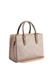 Coach Maggie Small Tote Bag In Signature Canvas Sand Tan 