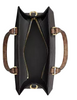 Coach Maggie Small Tote Bag In Signature Canvas Walnut Tan