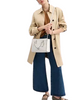 Coach Maggie Small Tote Bag In Signature Canvas White Chalk