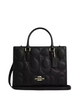 Coach Maggie Small Tote Bag In Signature Leather Black