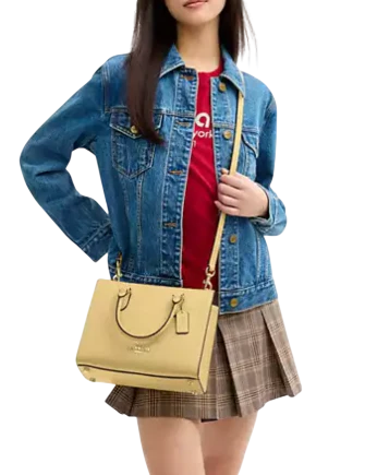 Coach Maggie Small Tote Bag Vanilla