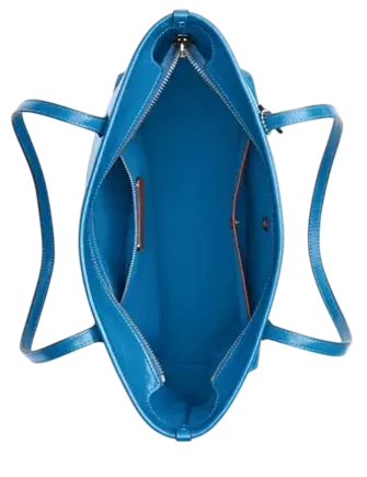 Coach Medium City Tote Bag Blue Jay 