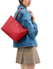 Coach Medium City Tote Bag Bright Cardinal