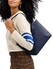 Coach Medium City Tote Bag In Signature Canvas Navy