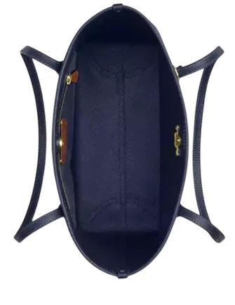 Coach Medium City Tote Bag In Signature Canvas Navy