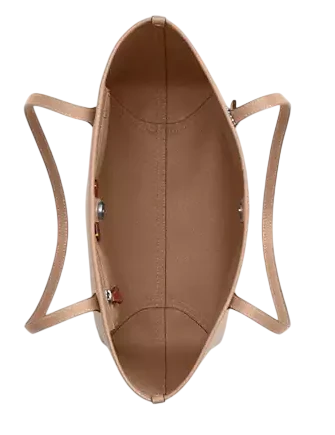 Coach Medium City Tote Bag In Signature Canvas Sand Taupe