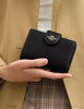Coach Medium Corner Zip Wallet Black
