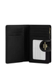 Coach Medium Corner Zip Wallet Black
