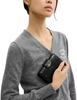 Coach Medium Corner Zip Wallet Black