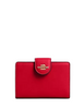 Coach Medium Corner Zip Wallet Bold Red