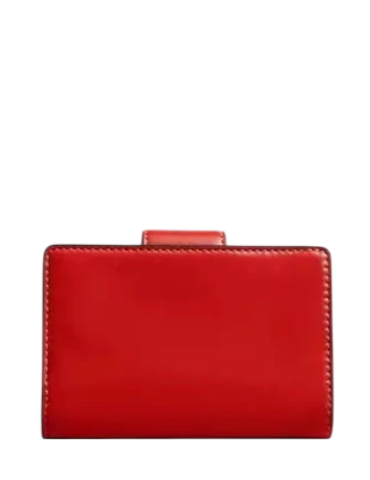 Coach Medium Corner Zip Wallet Candy Apple