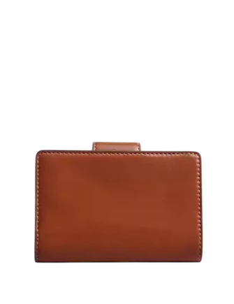 Coach Medium Corner Zip Wallet Cinnamon