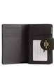 Coach Medium Corner Zip Wallet Ebony