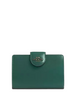 Coach Medium Corner Zip Wallet Emerald