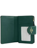  Coach Medium Corner Zip Wallet Emerald