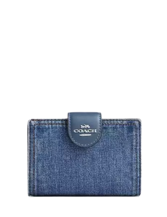 Coach Medium Corner Zip Wallet