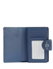 Coach Medium Corner Zip Wallet Indigo