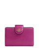 Coach Medium Corner Zip Wallet Magenta