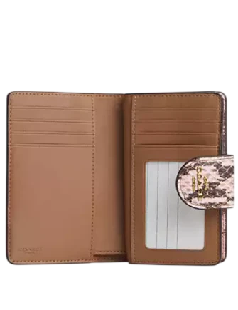 Coach Medium Corner Zip Wallet Pink